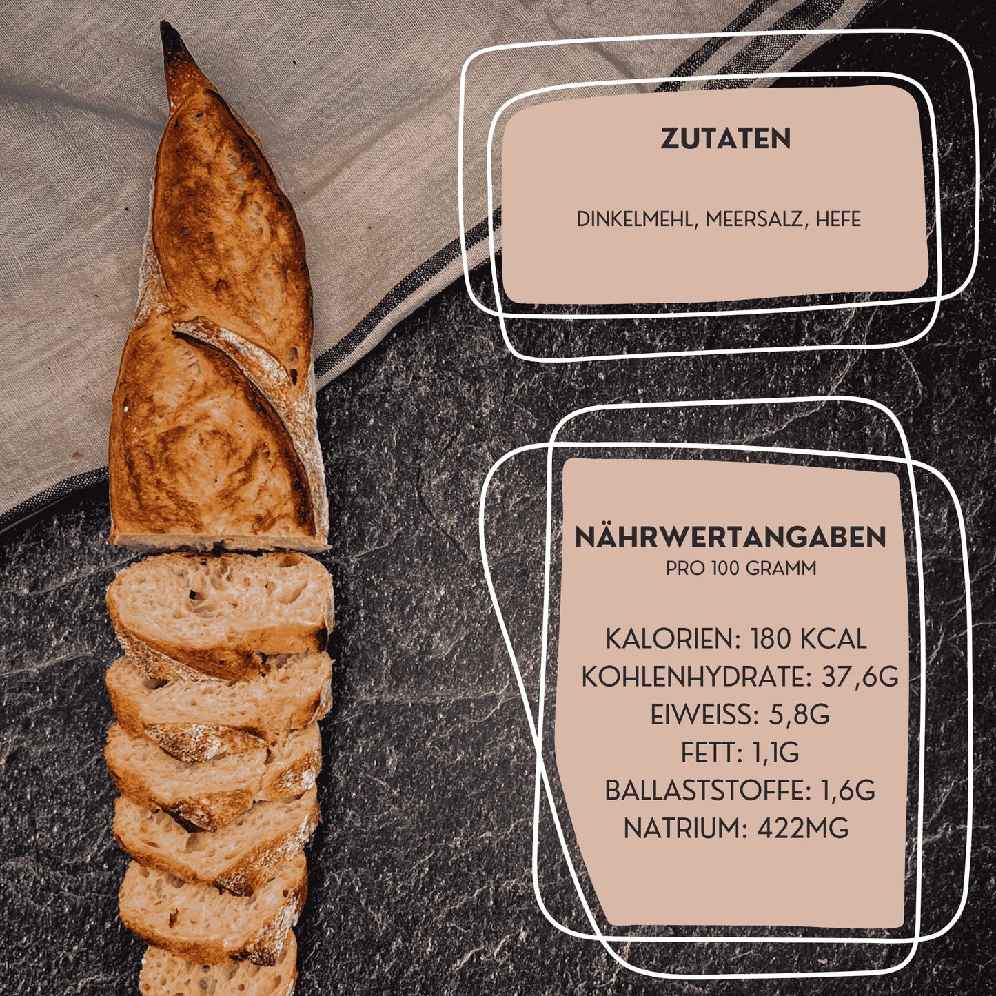 Steinofen-Baguette