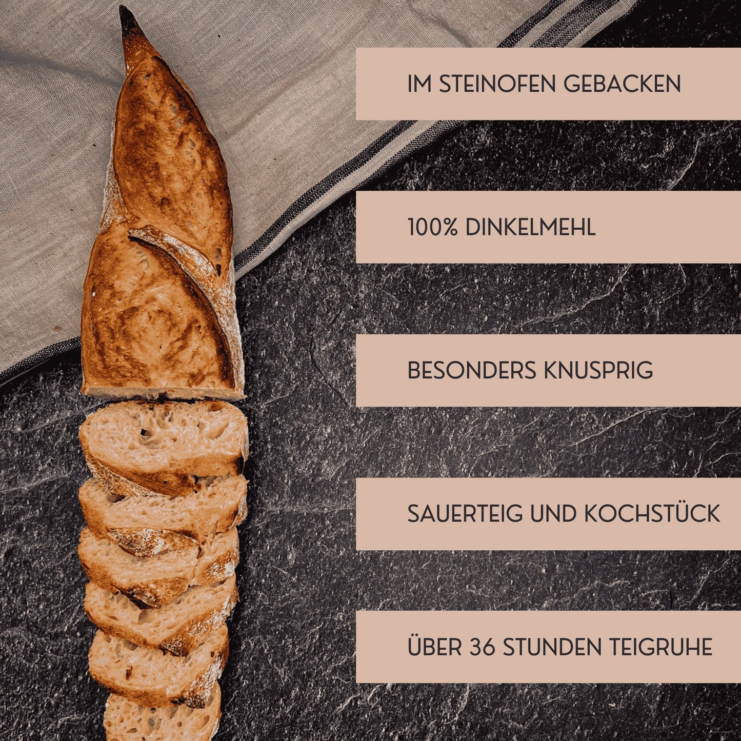 Steinofen-Baguette