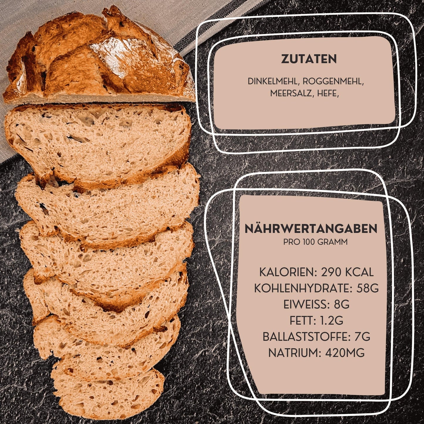 Rustikales Bauernbrot
