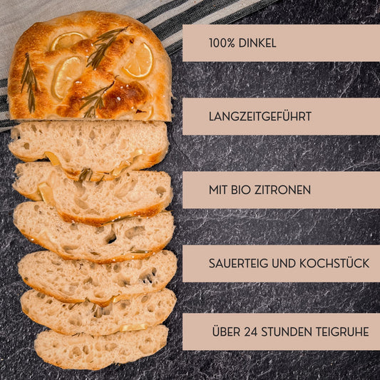 Zitronen-Focaccia